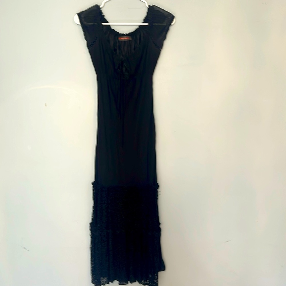 Black Prada dress